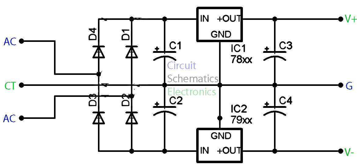 78xx 79xx voltage regulator